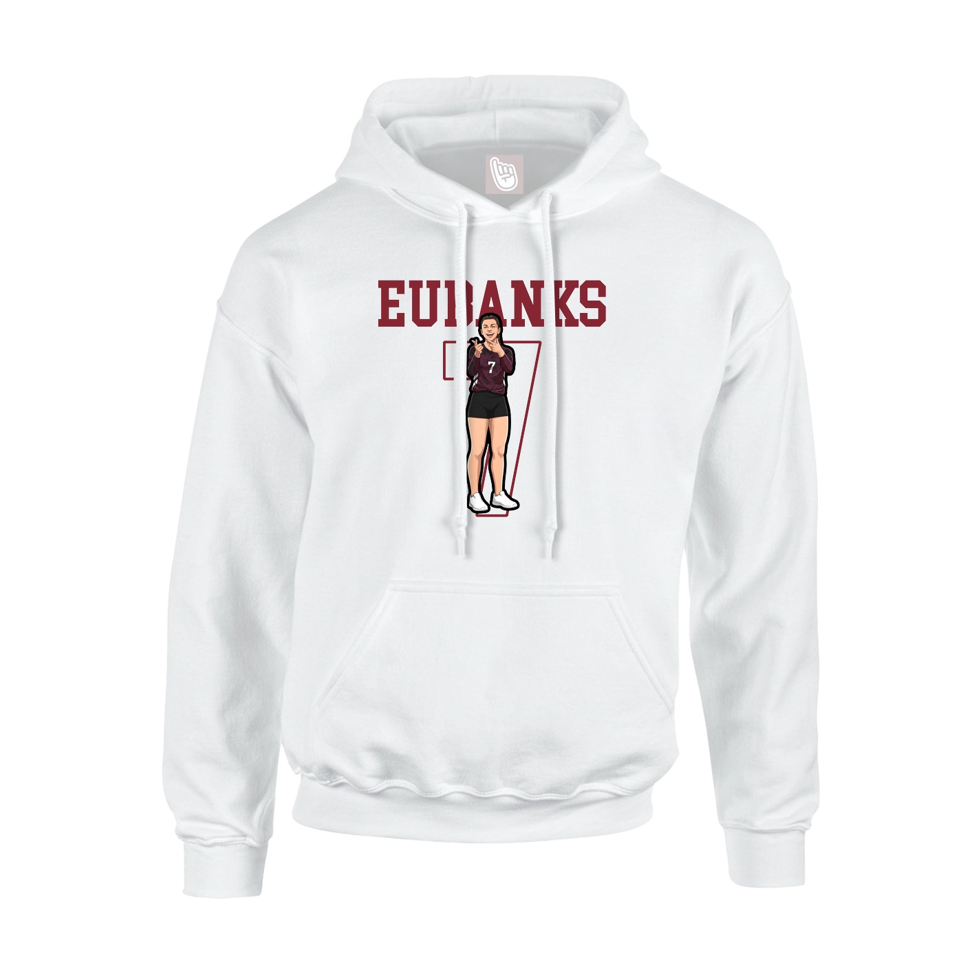 Youth Hoodie — Shirsey in White