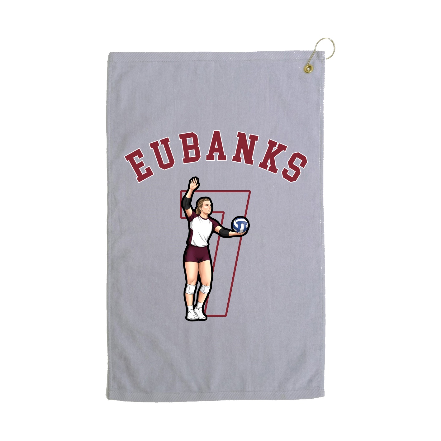 Golf Towel — Shirsey Arch in Grey