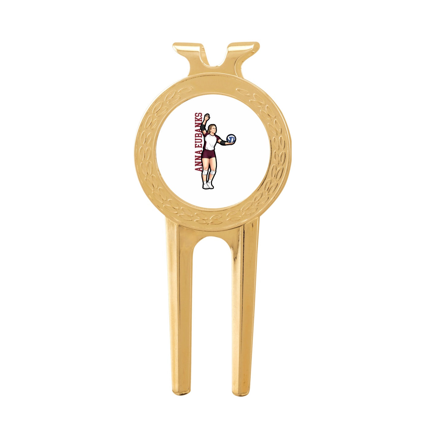 Divot Tool with Ball Marker — Name Vertical in Classic