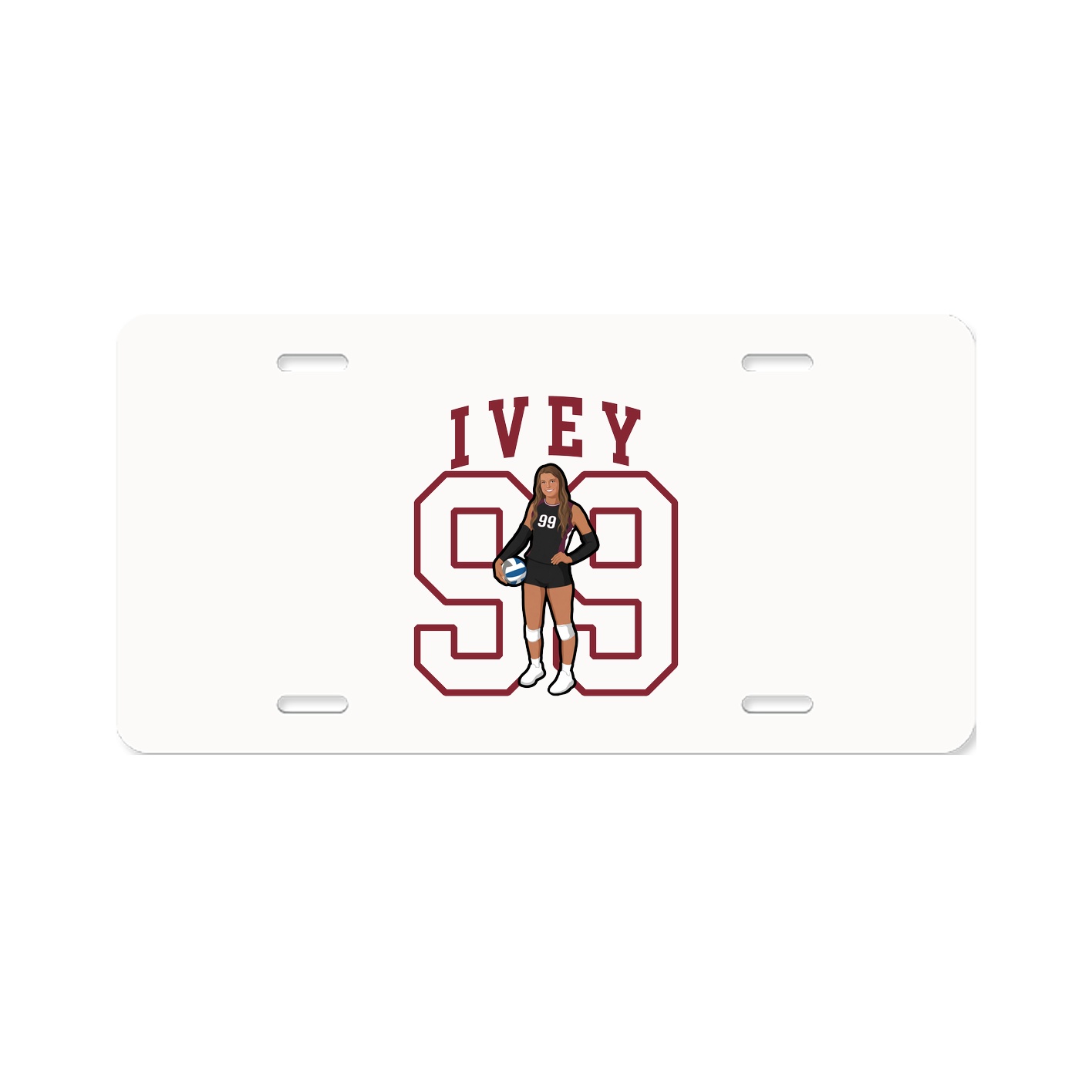 Aluminum License Plate
