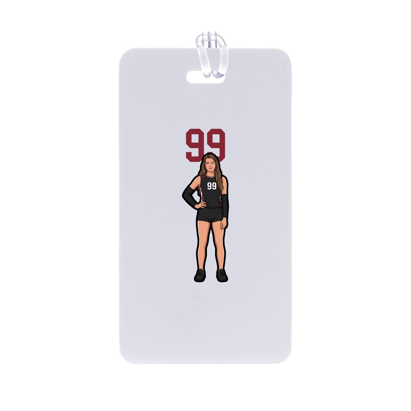 Bag Tag — Number Top in Classic