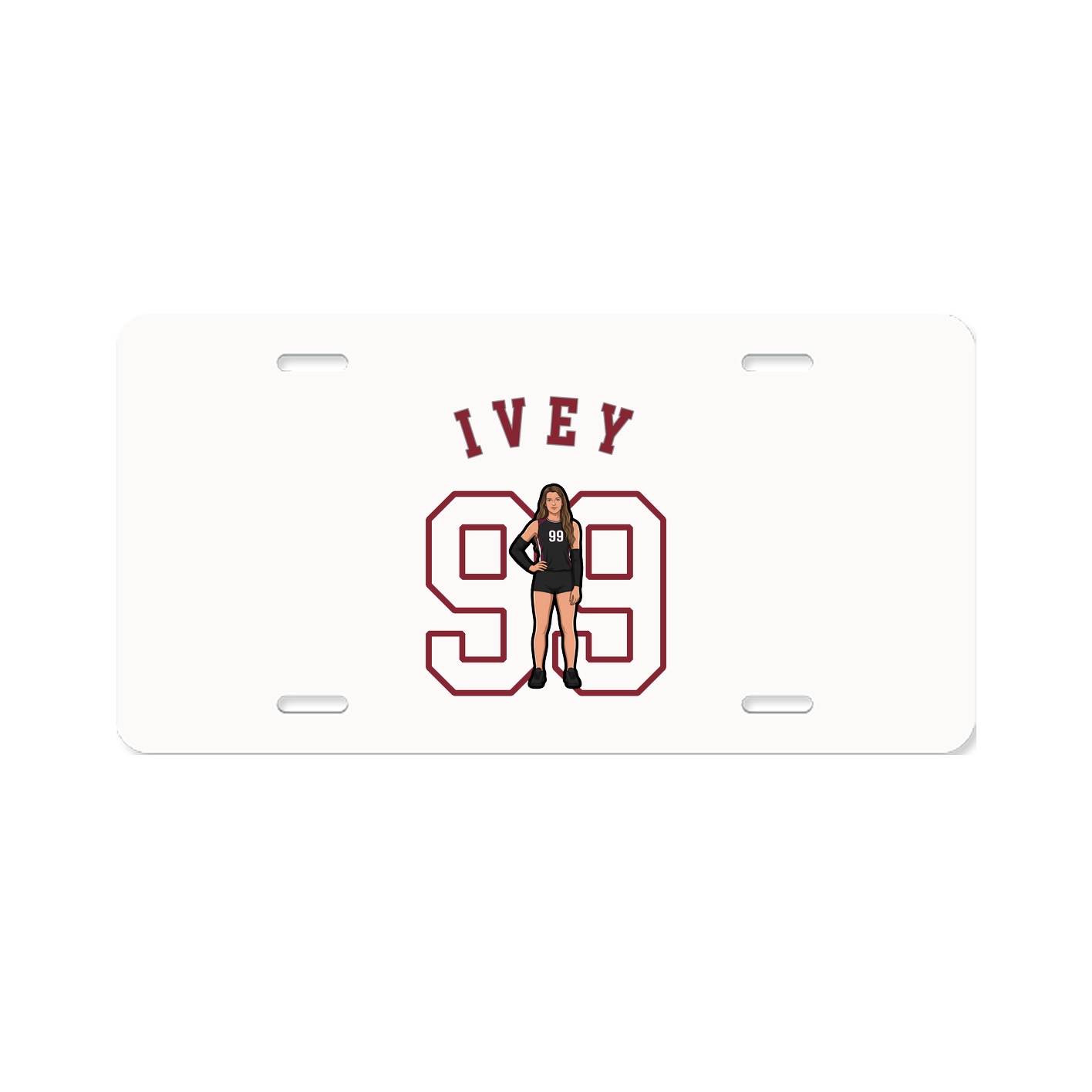 License Plate — Shirsey Arch in Classic