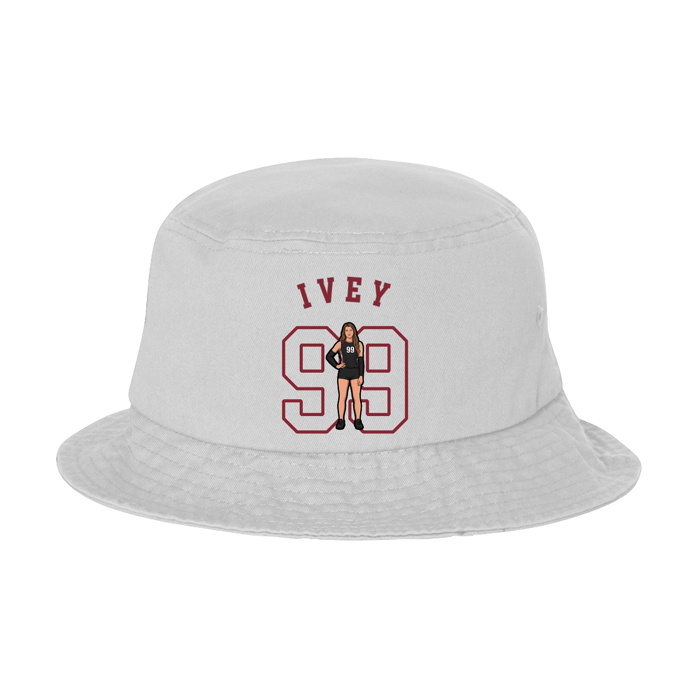 Bucket Cap — Shirsey Arch in White