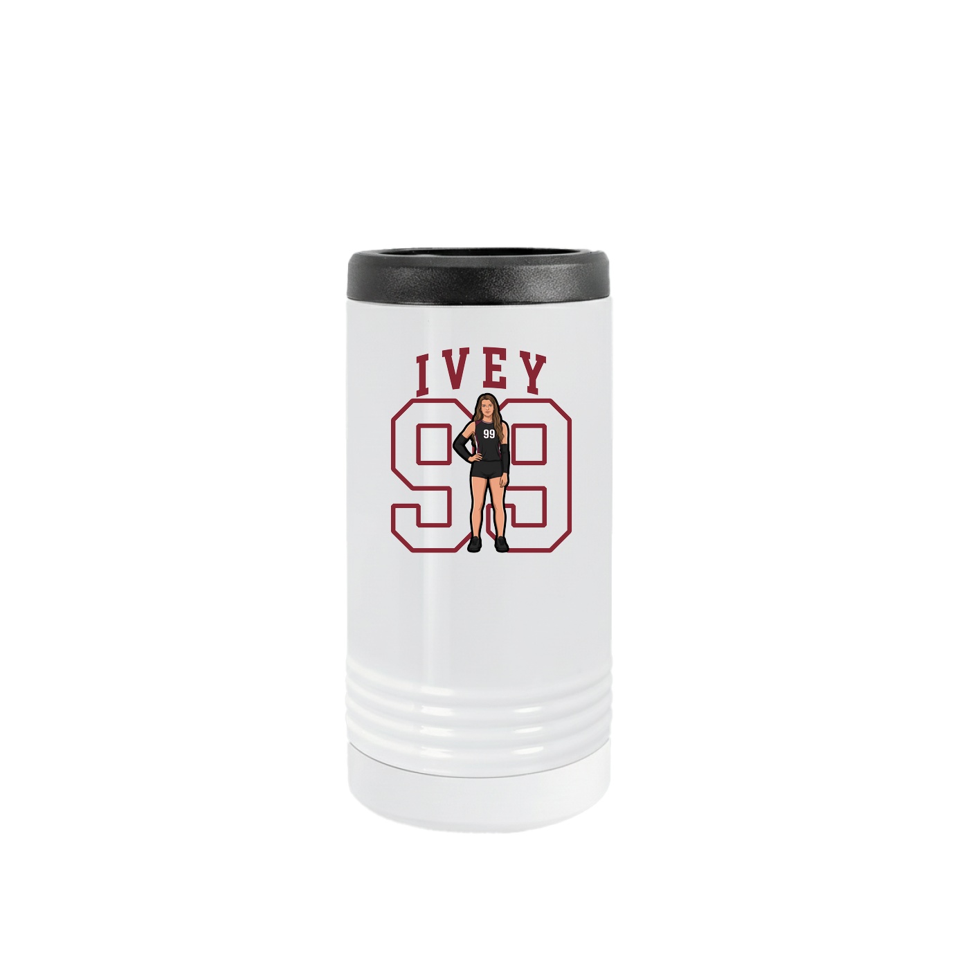 Slim Beverage Holder — Shirsey in White
