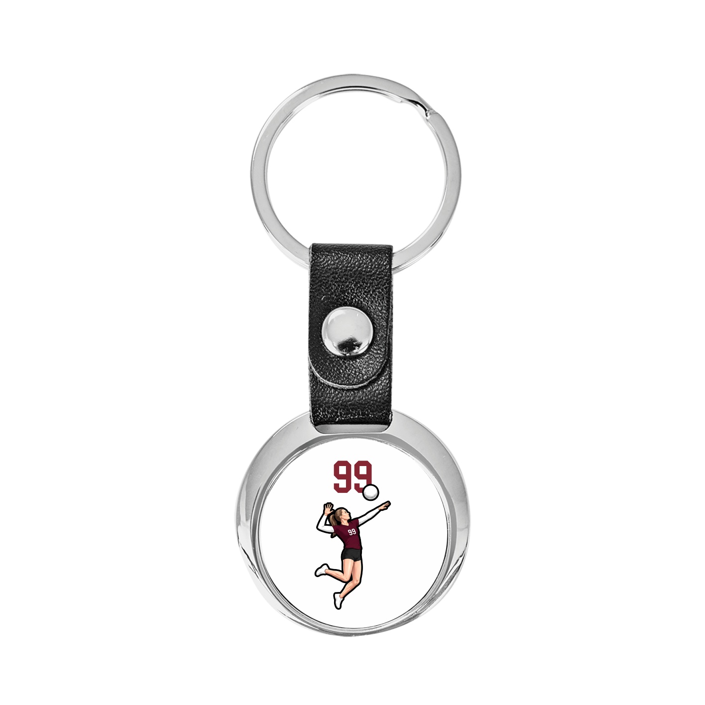Key Chain — Number Top in Classic