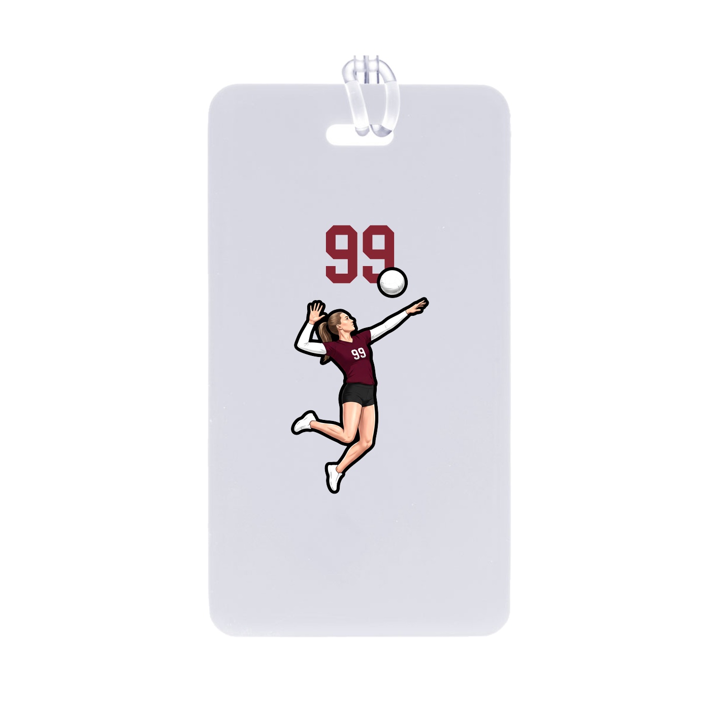 Bag Tag — Number Top in Classic