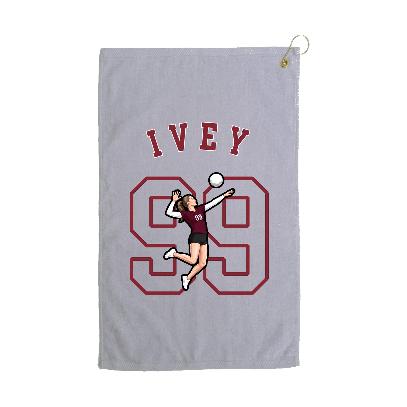 Golf Towel — Shirsey Arch in Grey