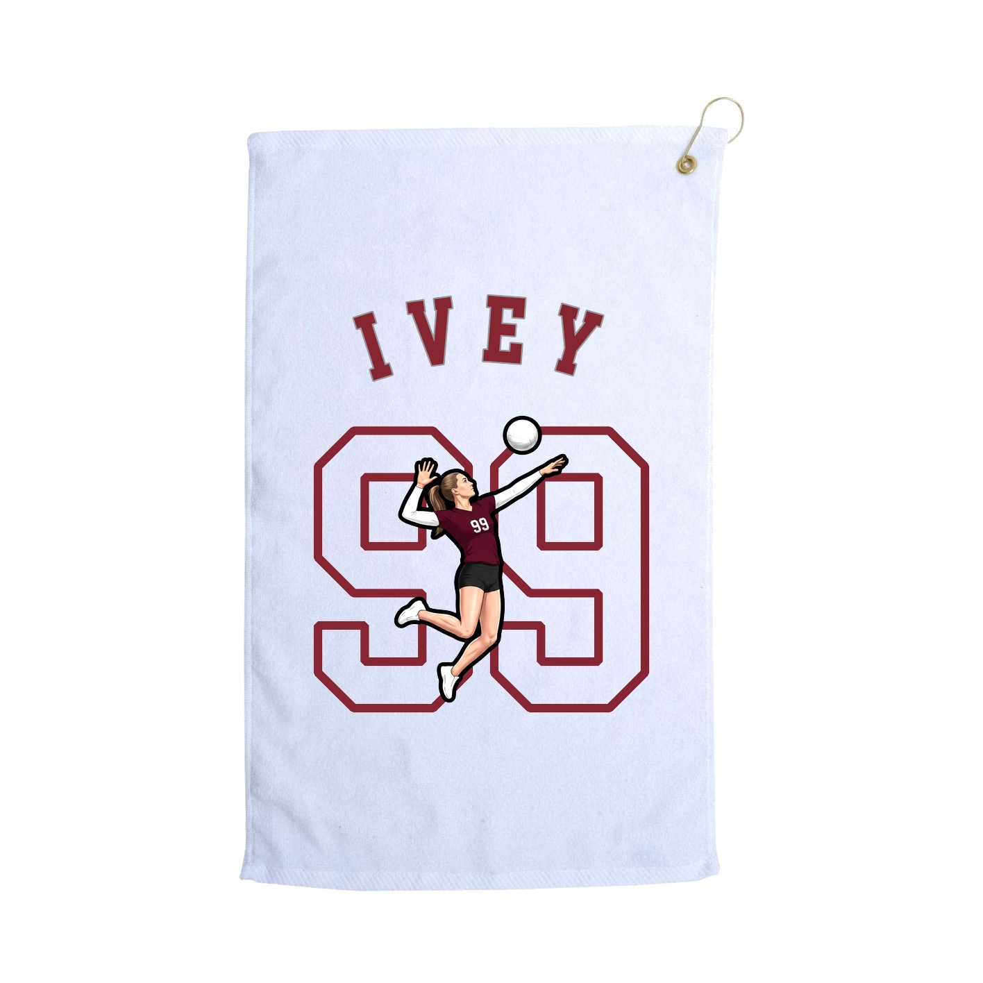 Terry Velour Golf Towel