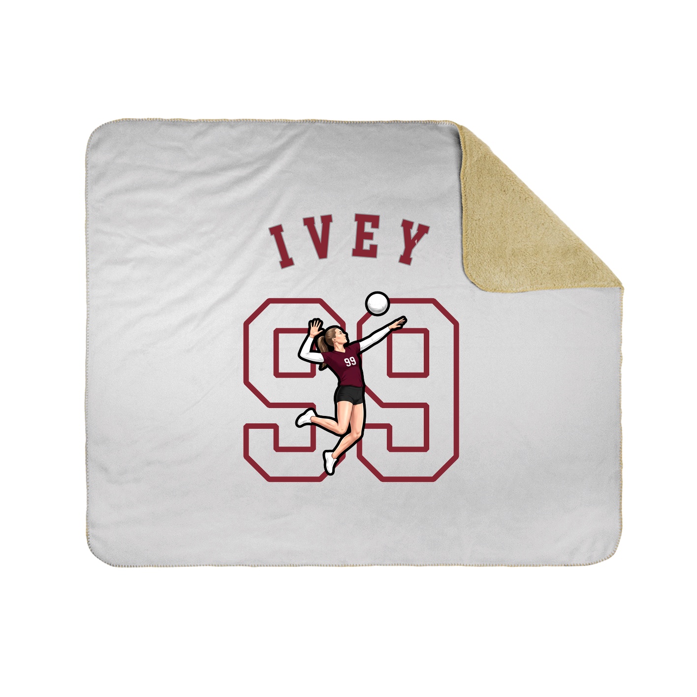 Throw Blanket — Shirsey Arch in White