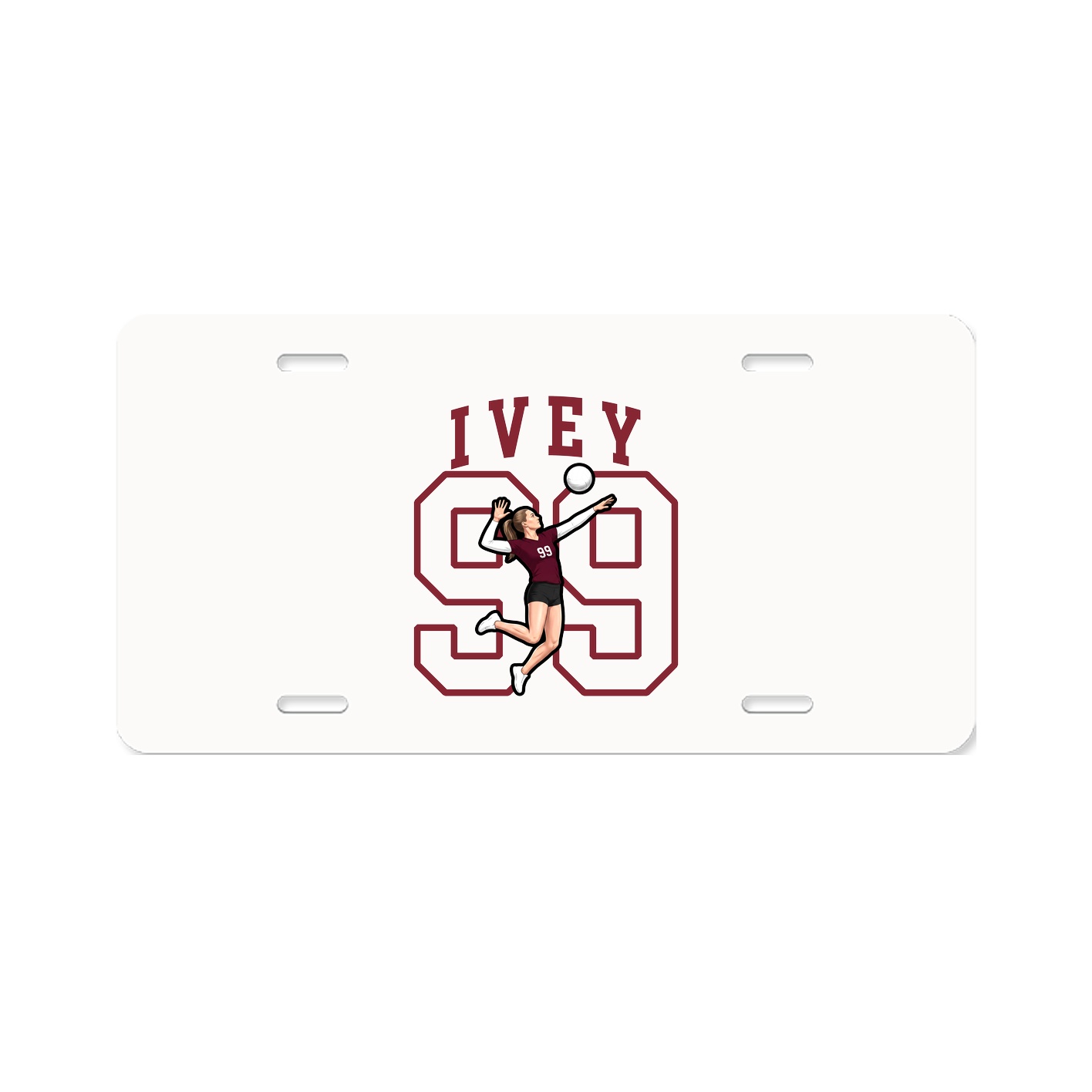 Aluminum License Plate
