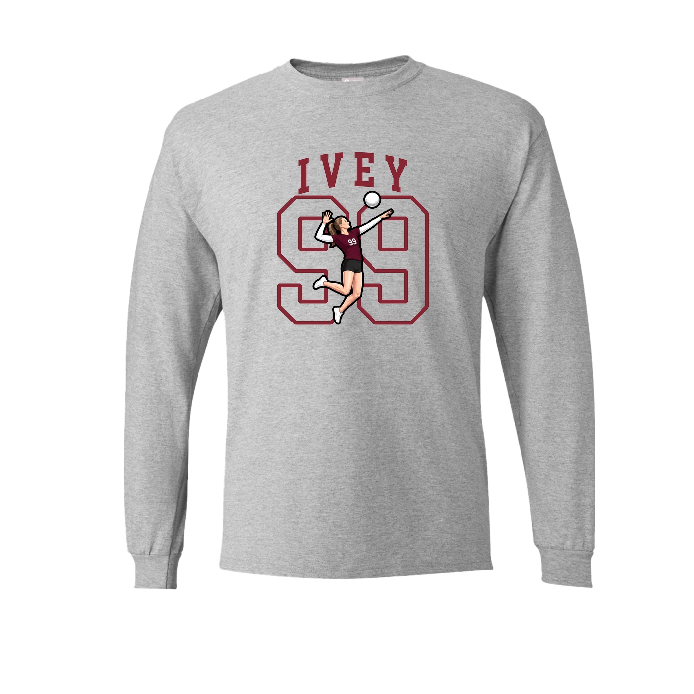 Long Sleeve Tee — Shirsey in Grey