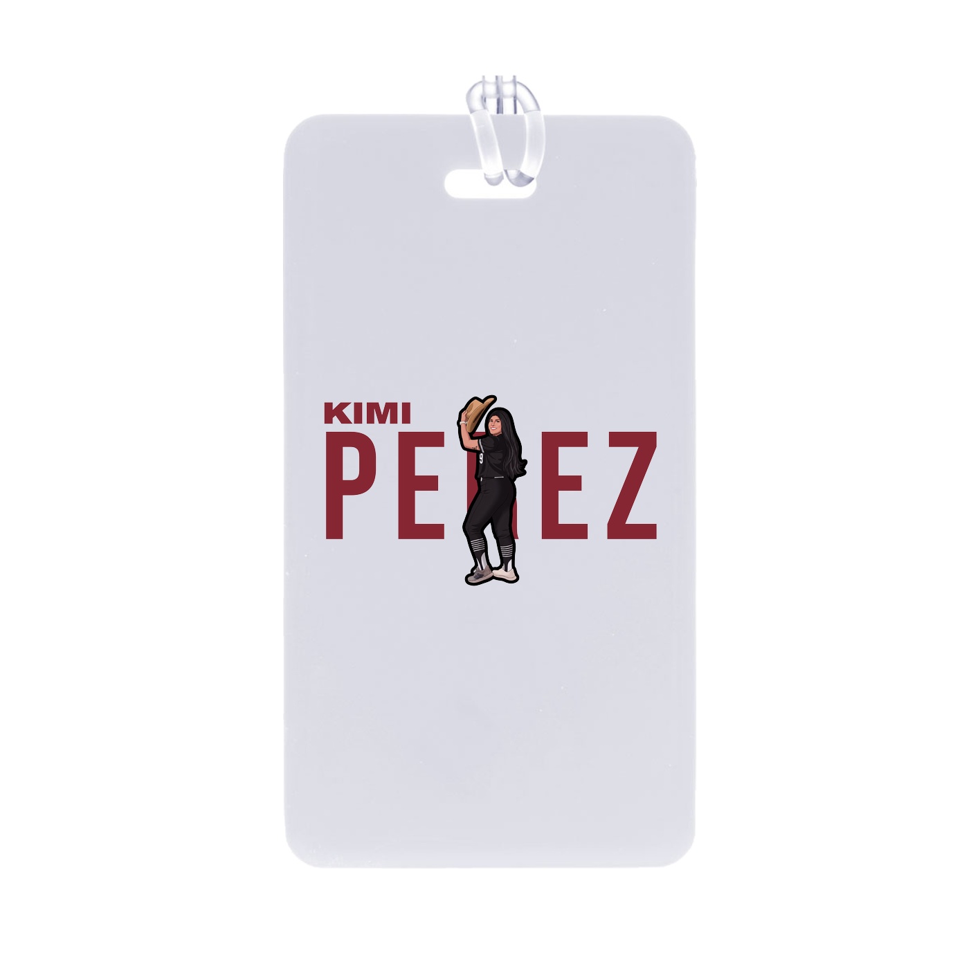 Bag Tag — Player Name in Classic