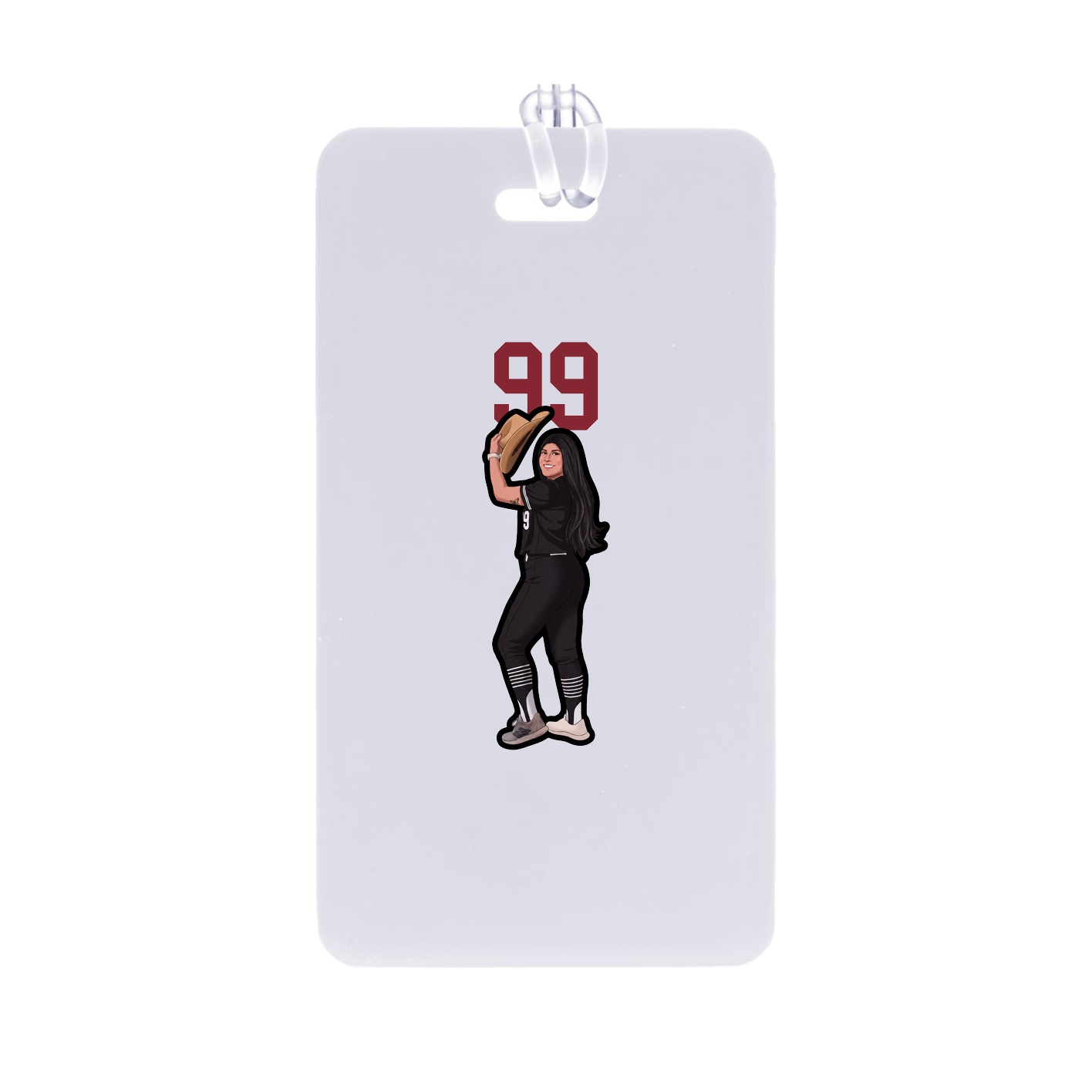 Bag Tag — Number Top in Classic