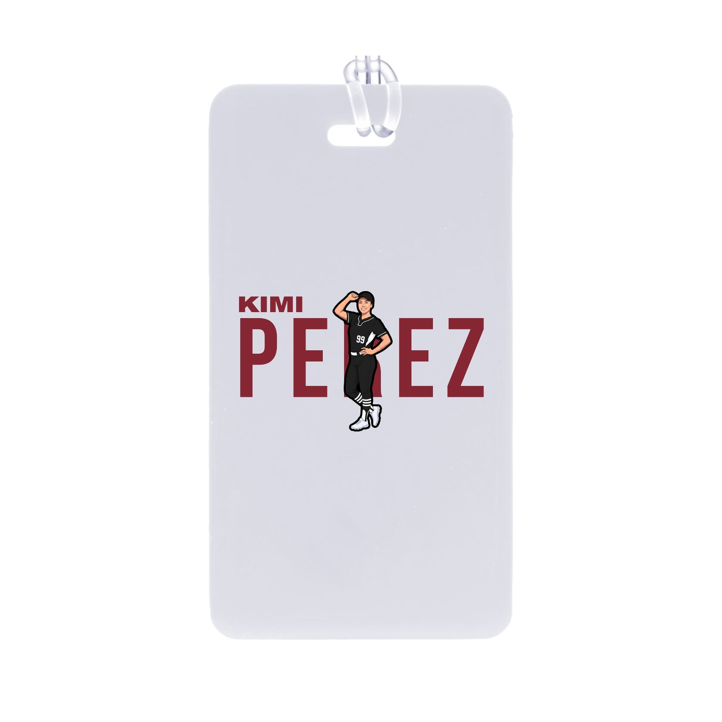 Bag Tag — Player Name in Classic
