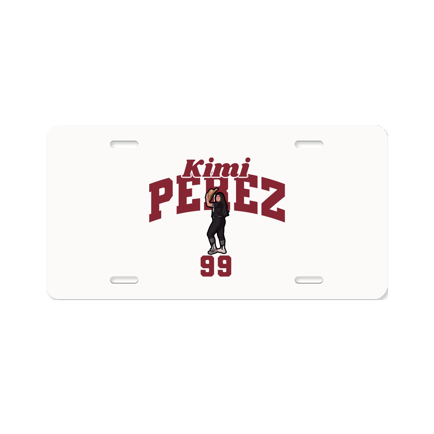 License Plate — Signature Arch in Classic