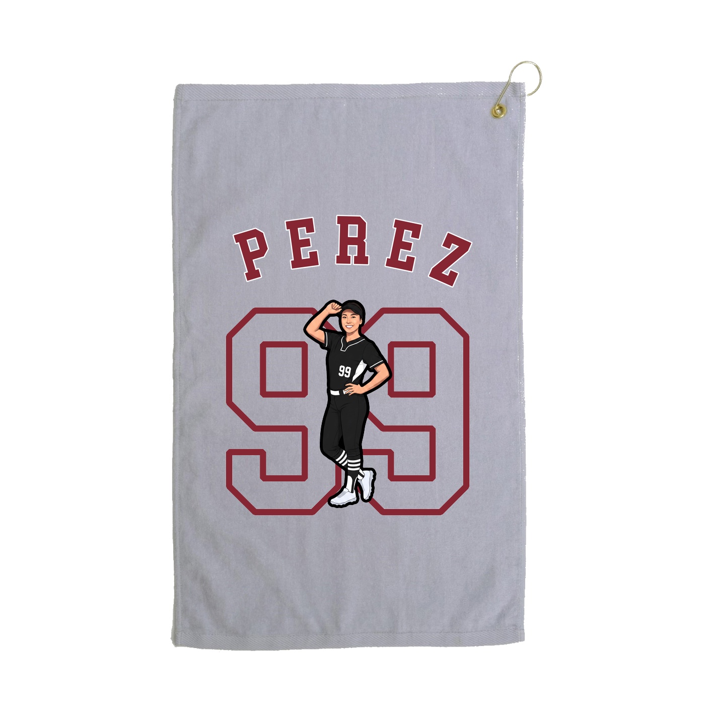Golf Towel — Shirsey Arch in Grey
