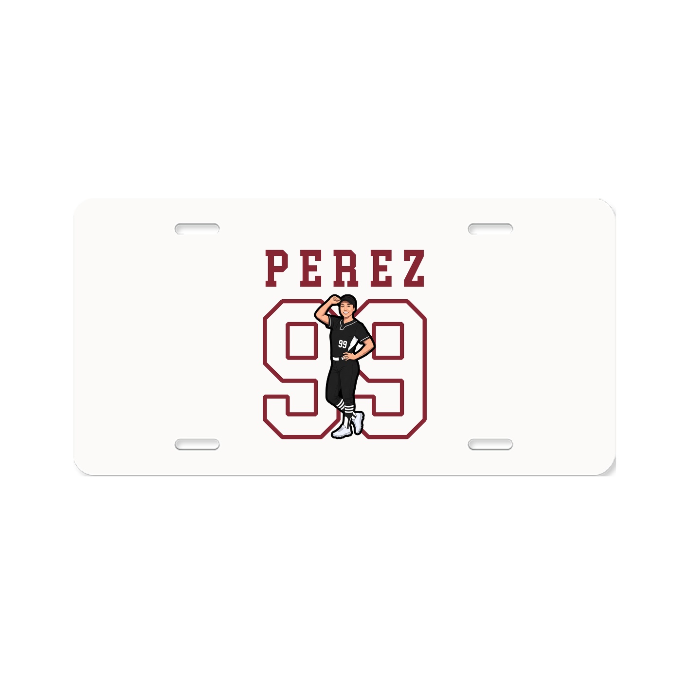License Plate — Shirsey in Classic