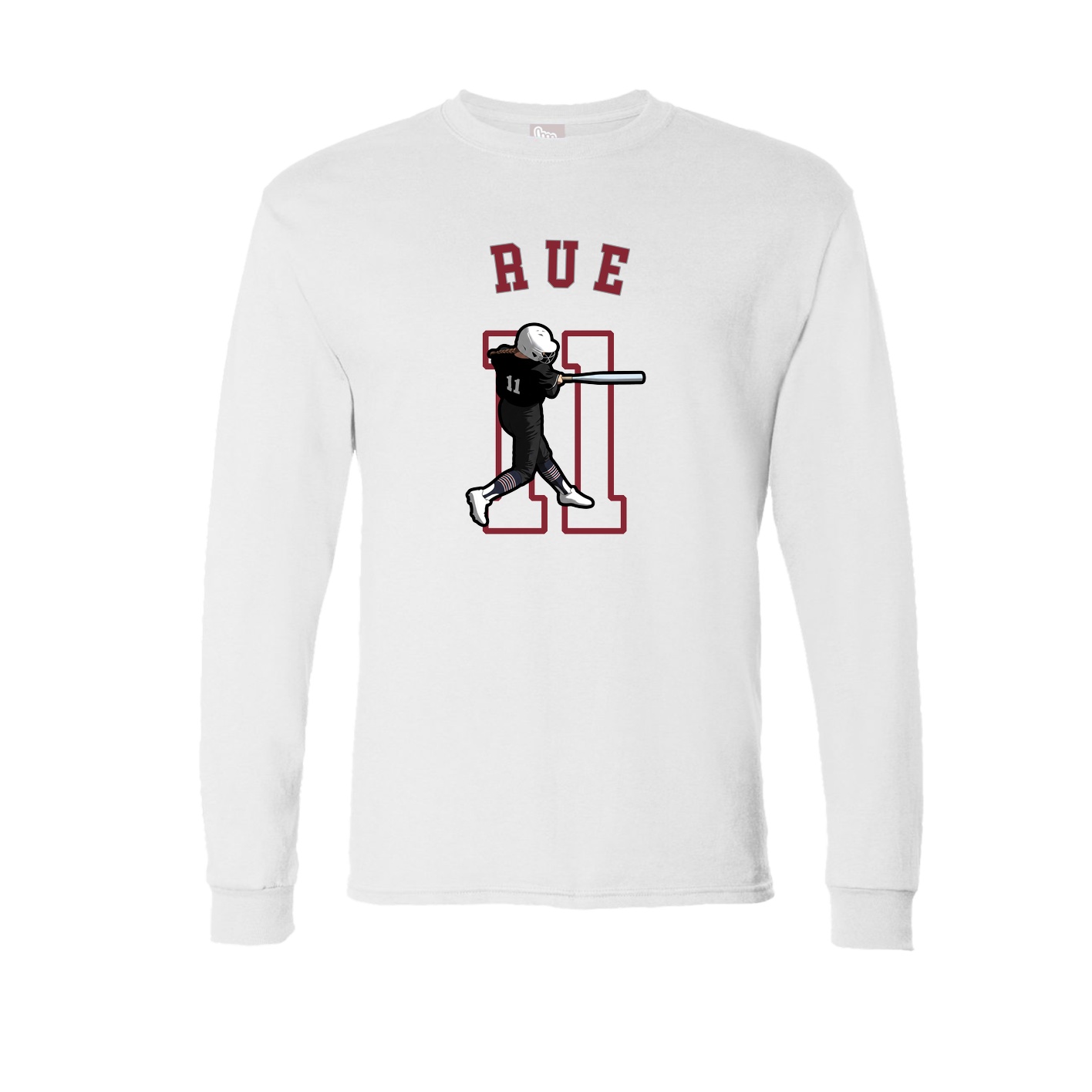 Long Sleeve Tee — Shirsey Arch in White