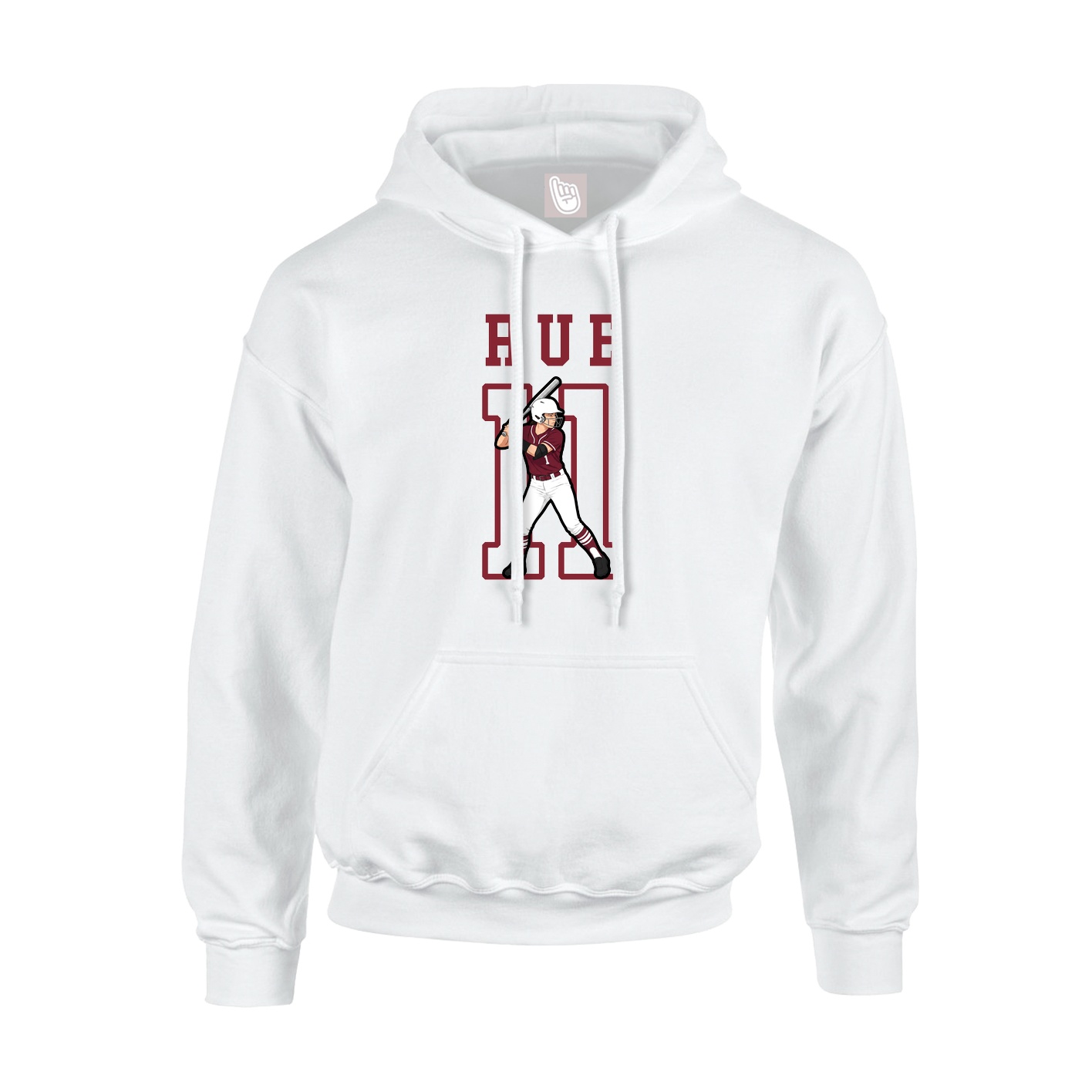 Youth Hoodie — Shirsey in White