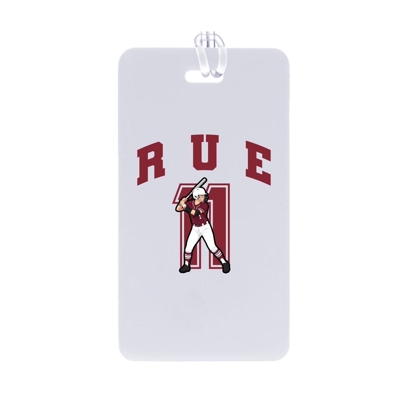 Bag Tag — Number in Classic