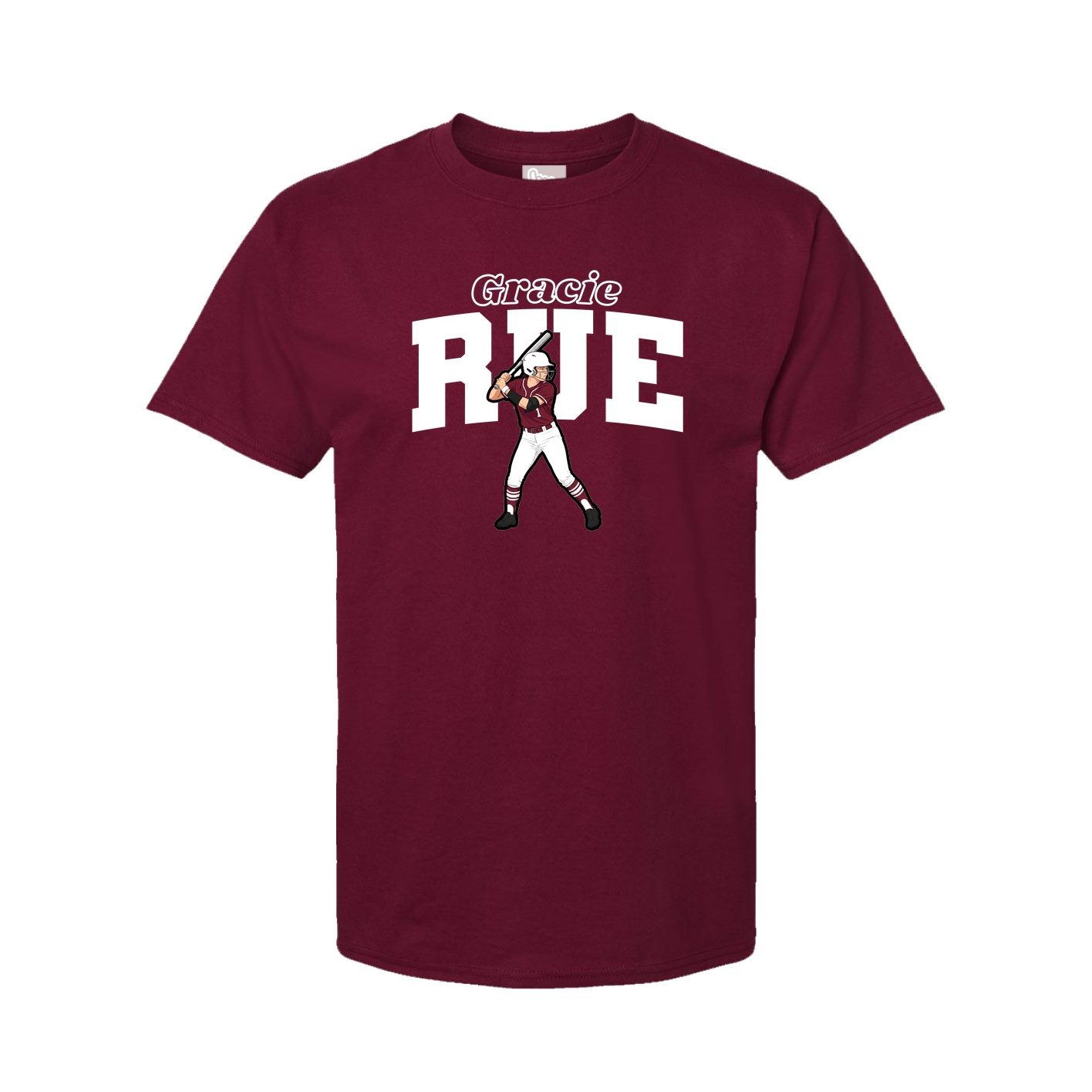 Tee — Name Arch in Cardinal