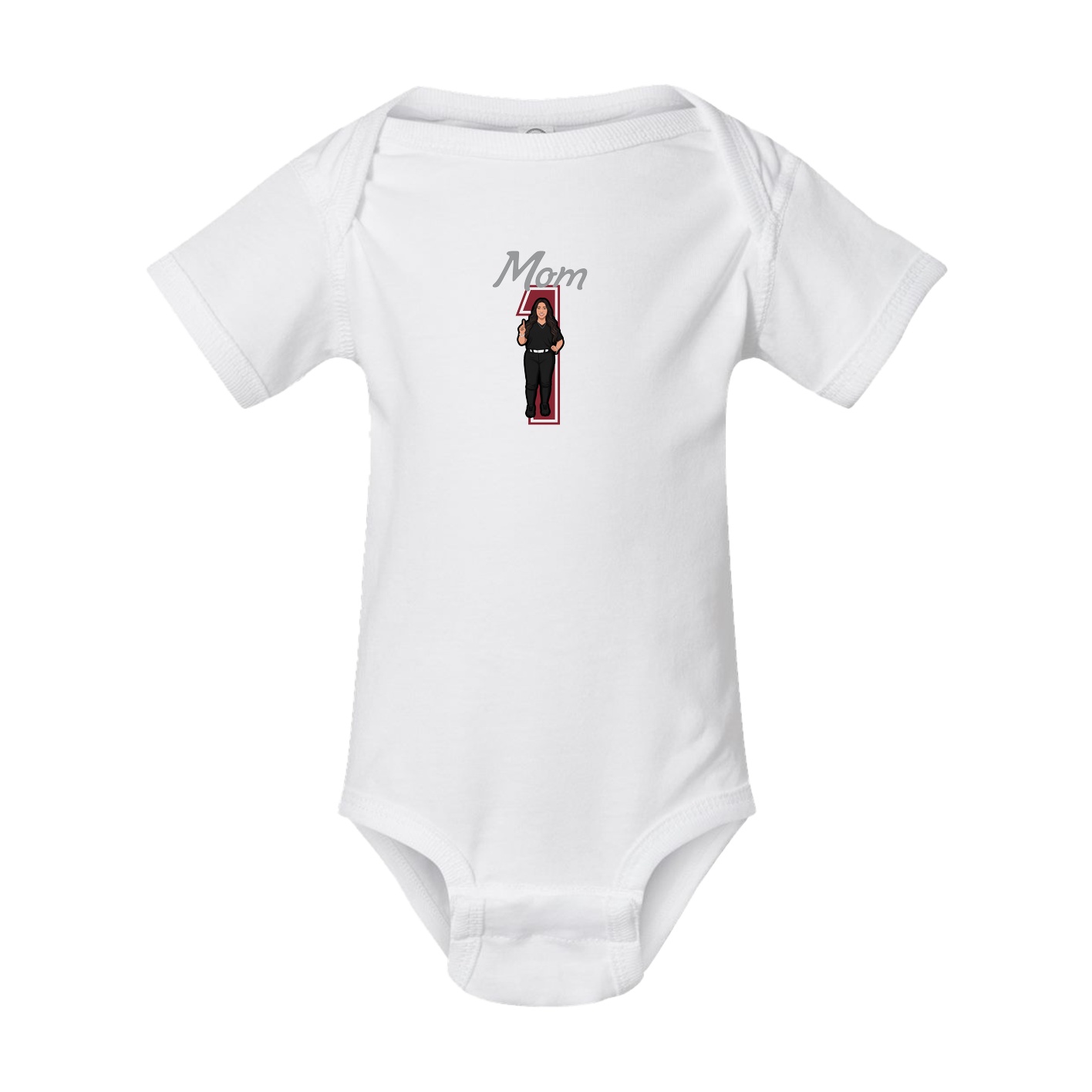 Baby Onesie — Mothers Day Shirsey in White
