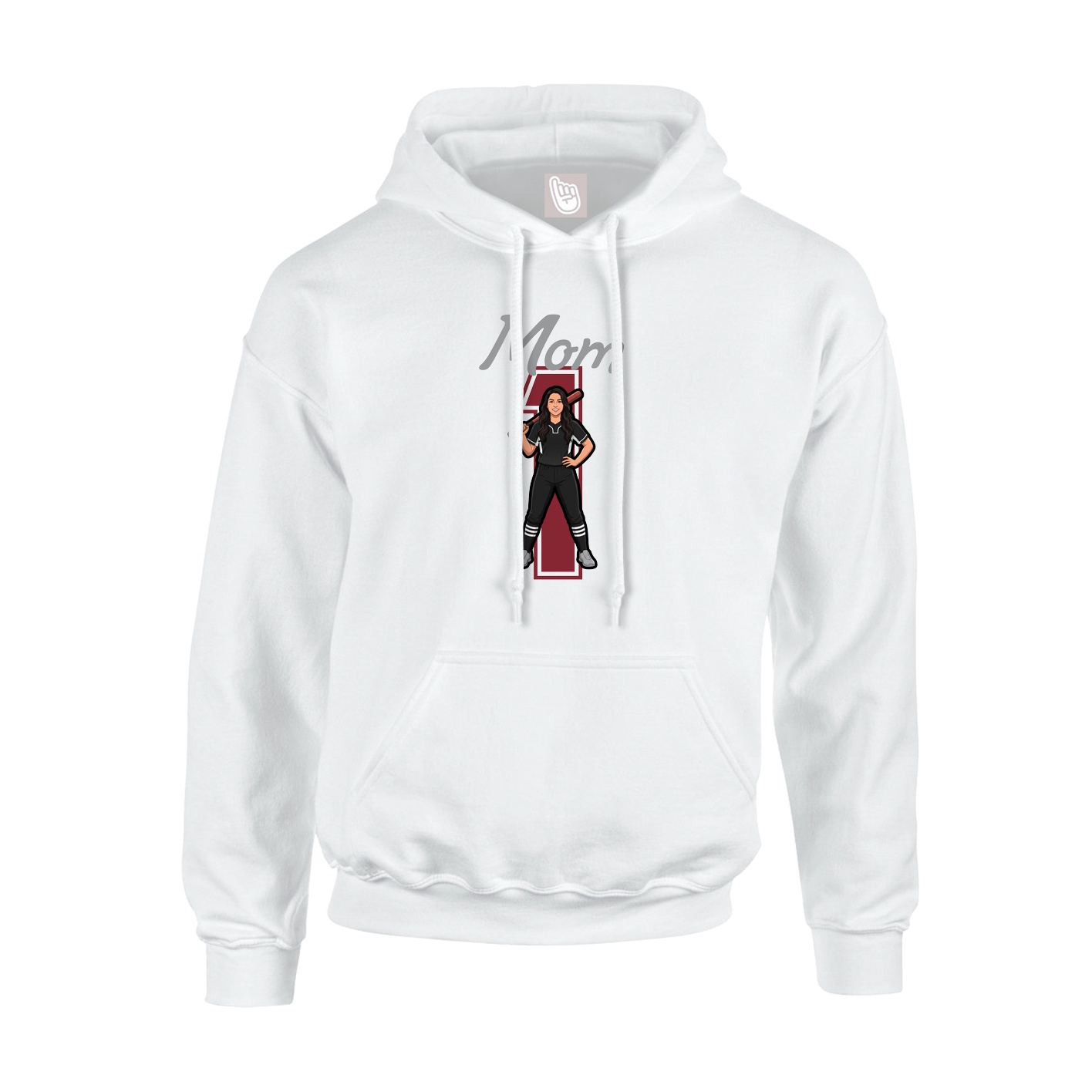 Youth Hoodie — Mothers Day Shirsey in White