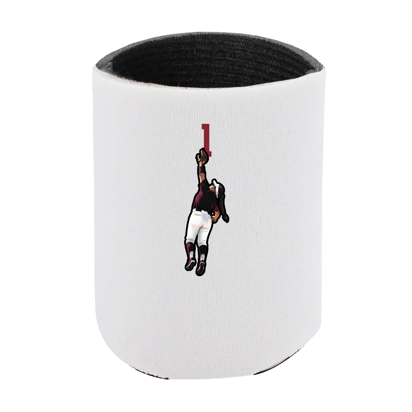 Can Holder — Number Top in White