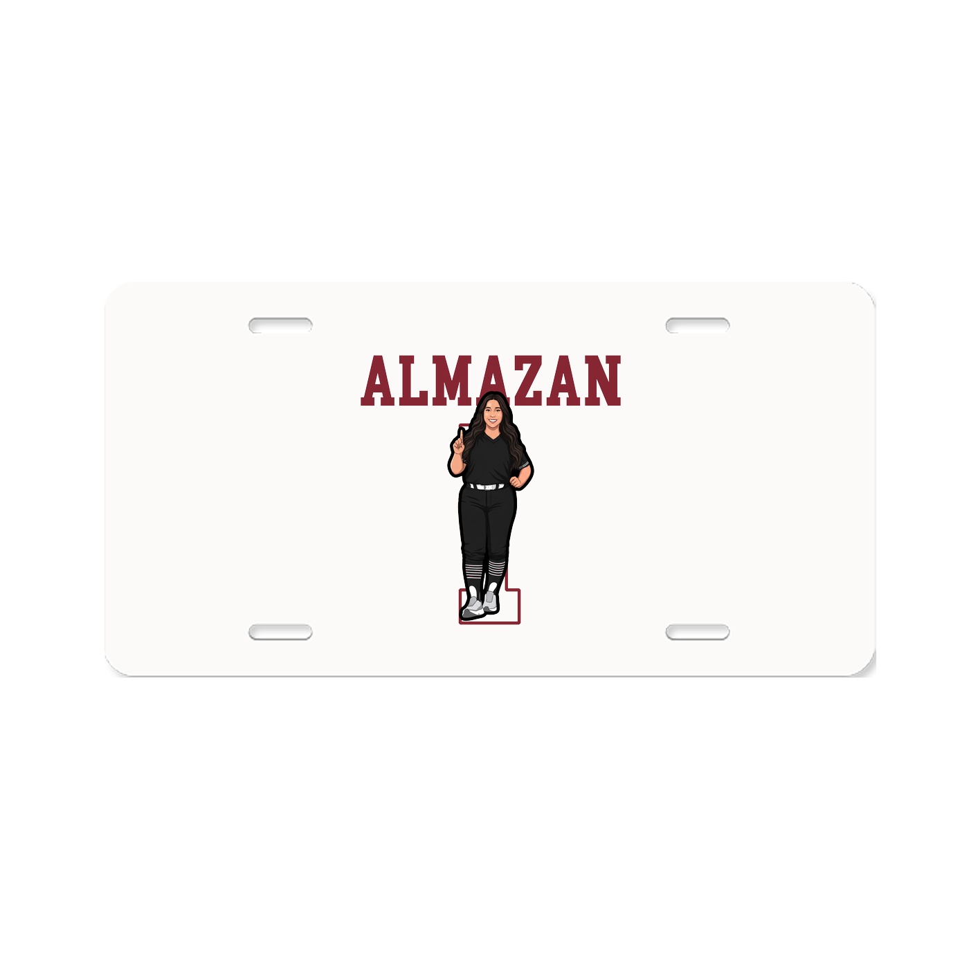 License Plate — Shirsey in Classic