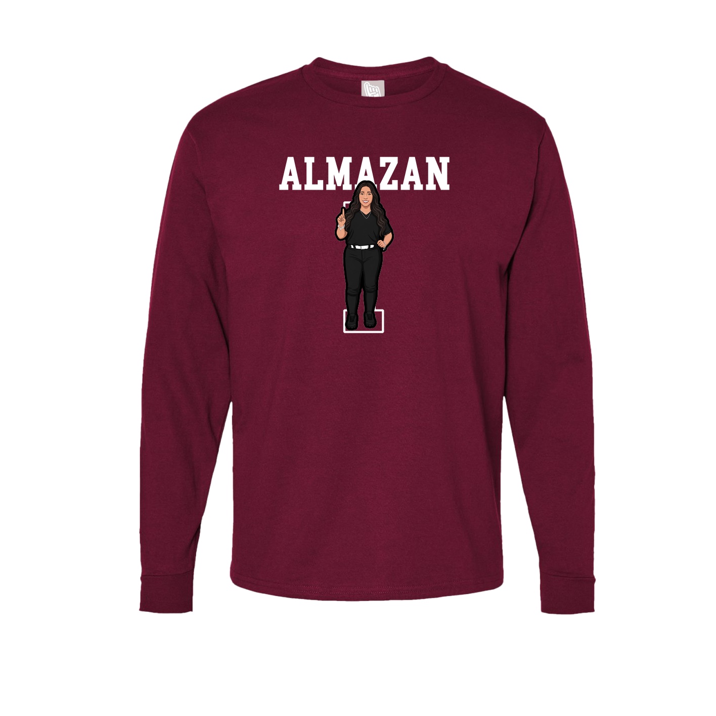Long Sleeve Tee — Shirsey in Cardinal
