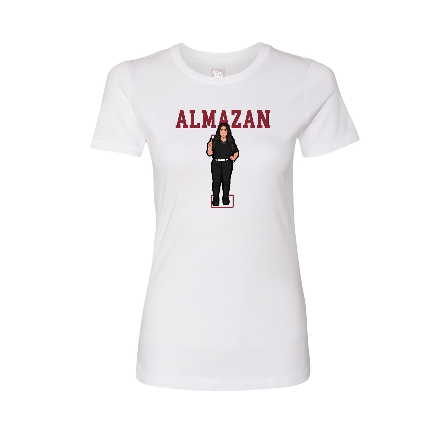 Fitted Women's Tee — Shirsey in White
