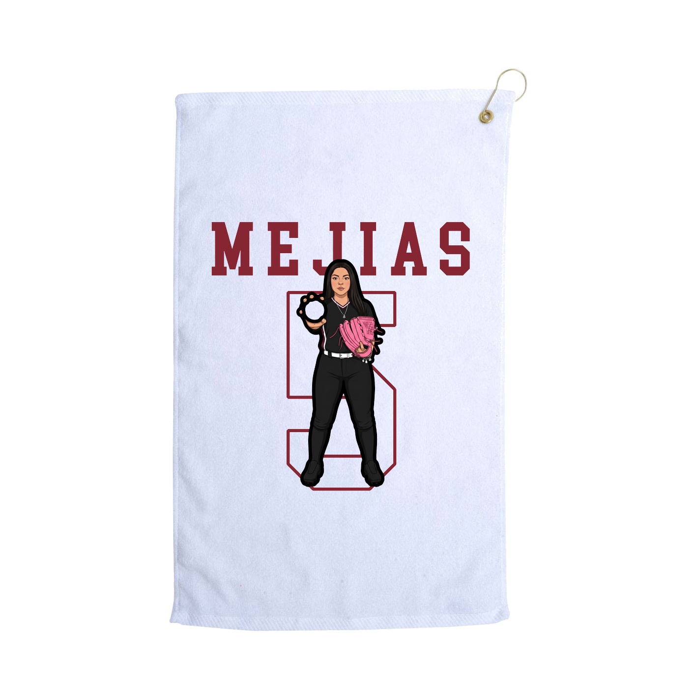 Golf Towel — Shirsey in White