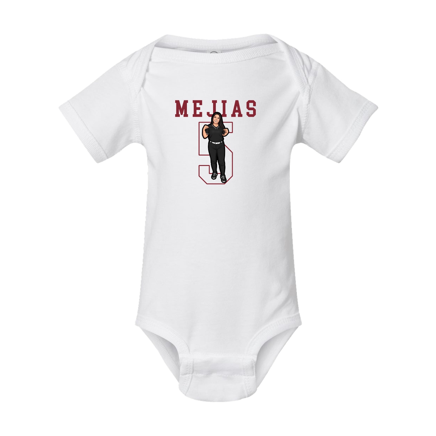 Baby Onesie — Shirsey in White