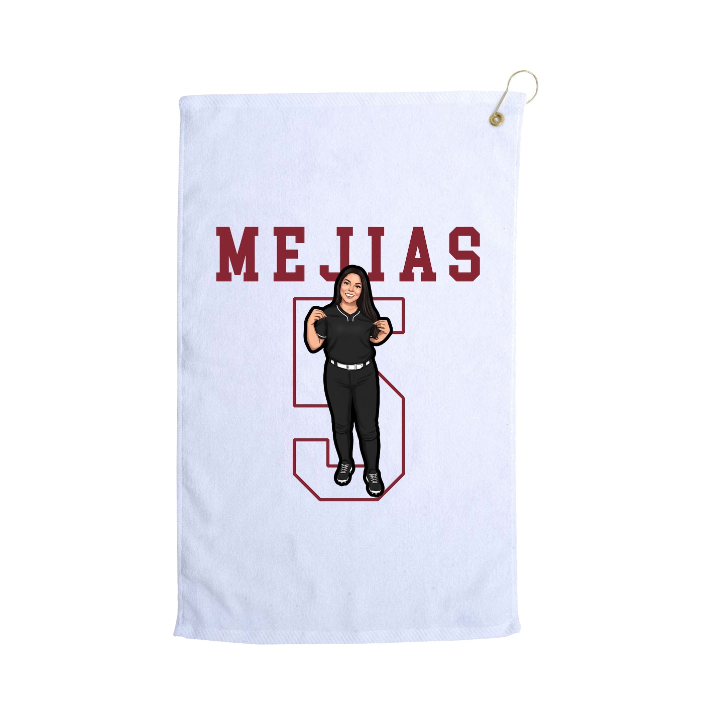 Golf Towel — Shirsey in White