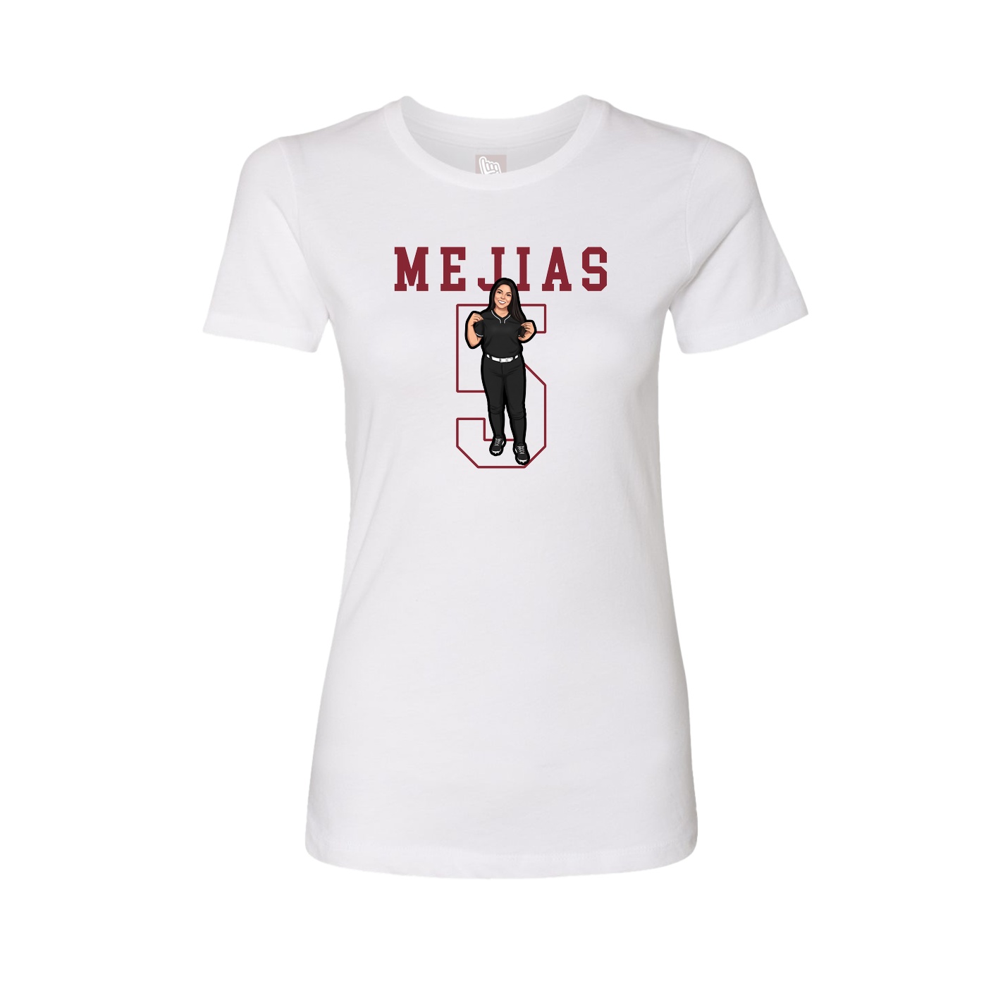 Fitted Women's Tee — Shirsey in White