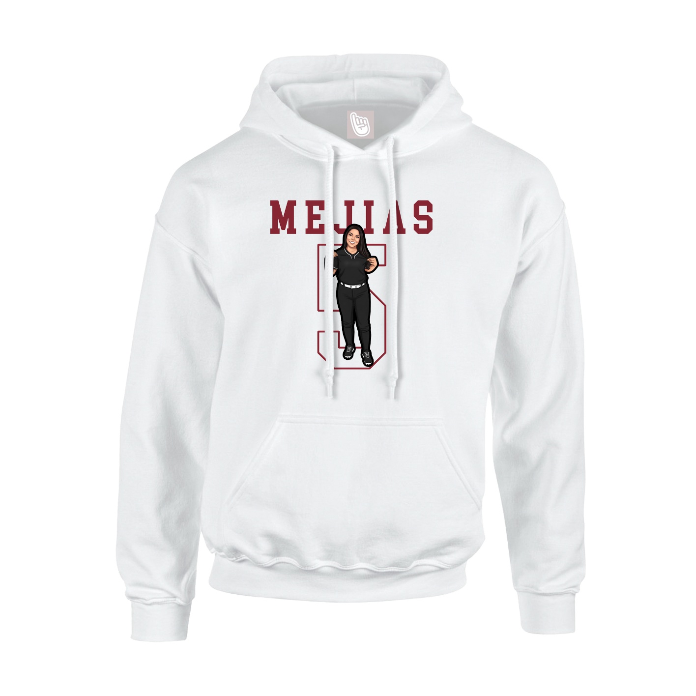 Youth Hoodie — Shirsey in White