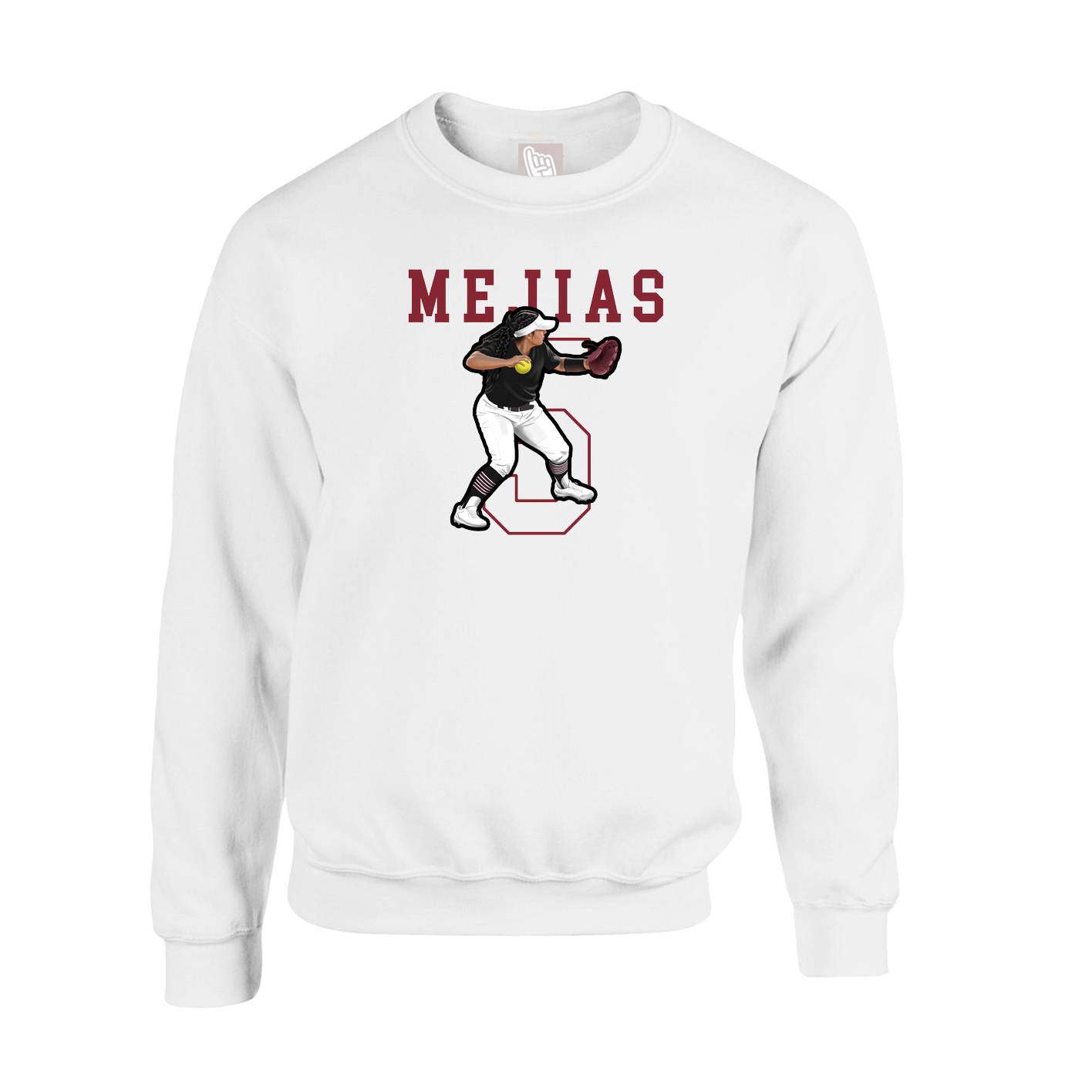 Fleece Crew — Shirsey in White