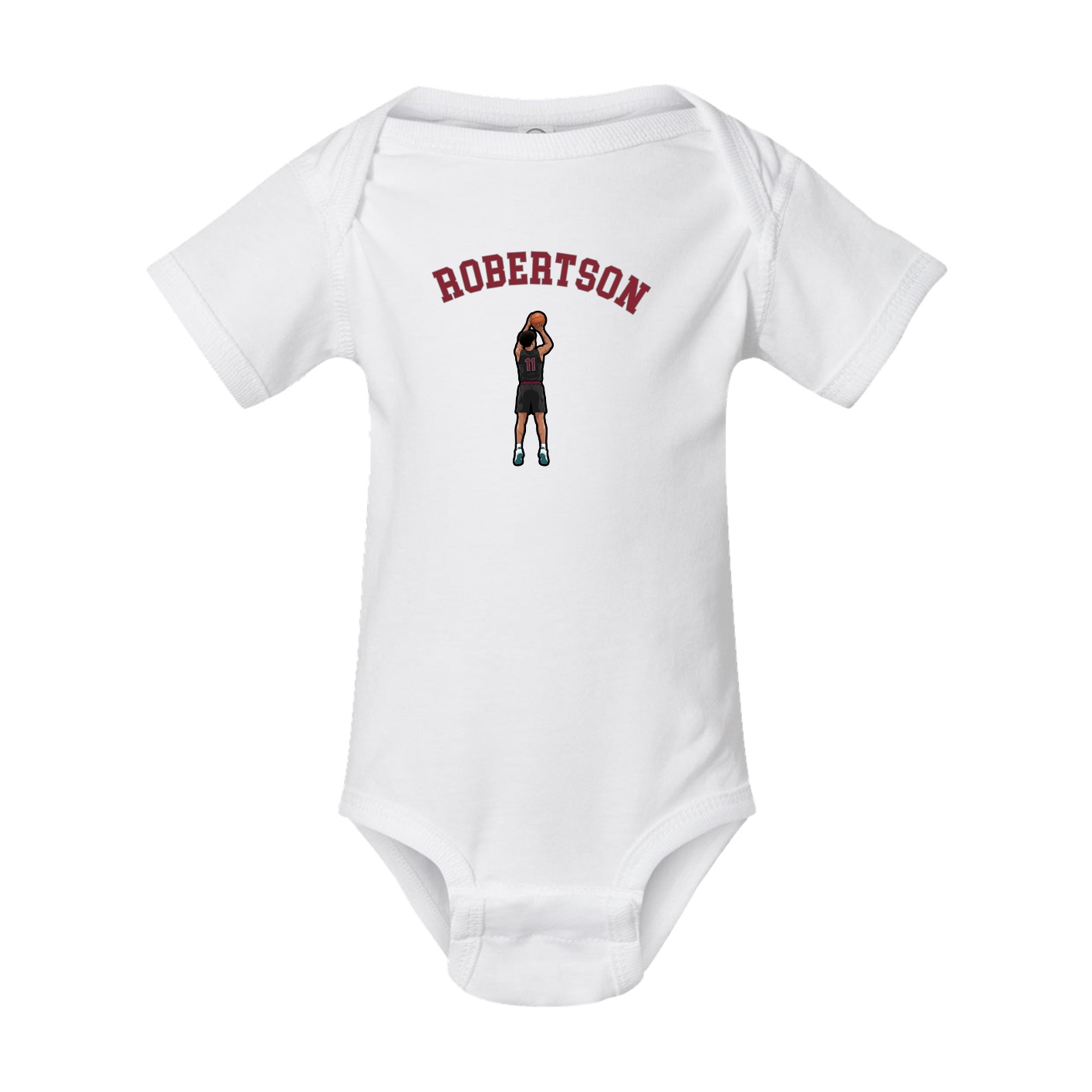 Baby Onesie — Shirsey Arch in White