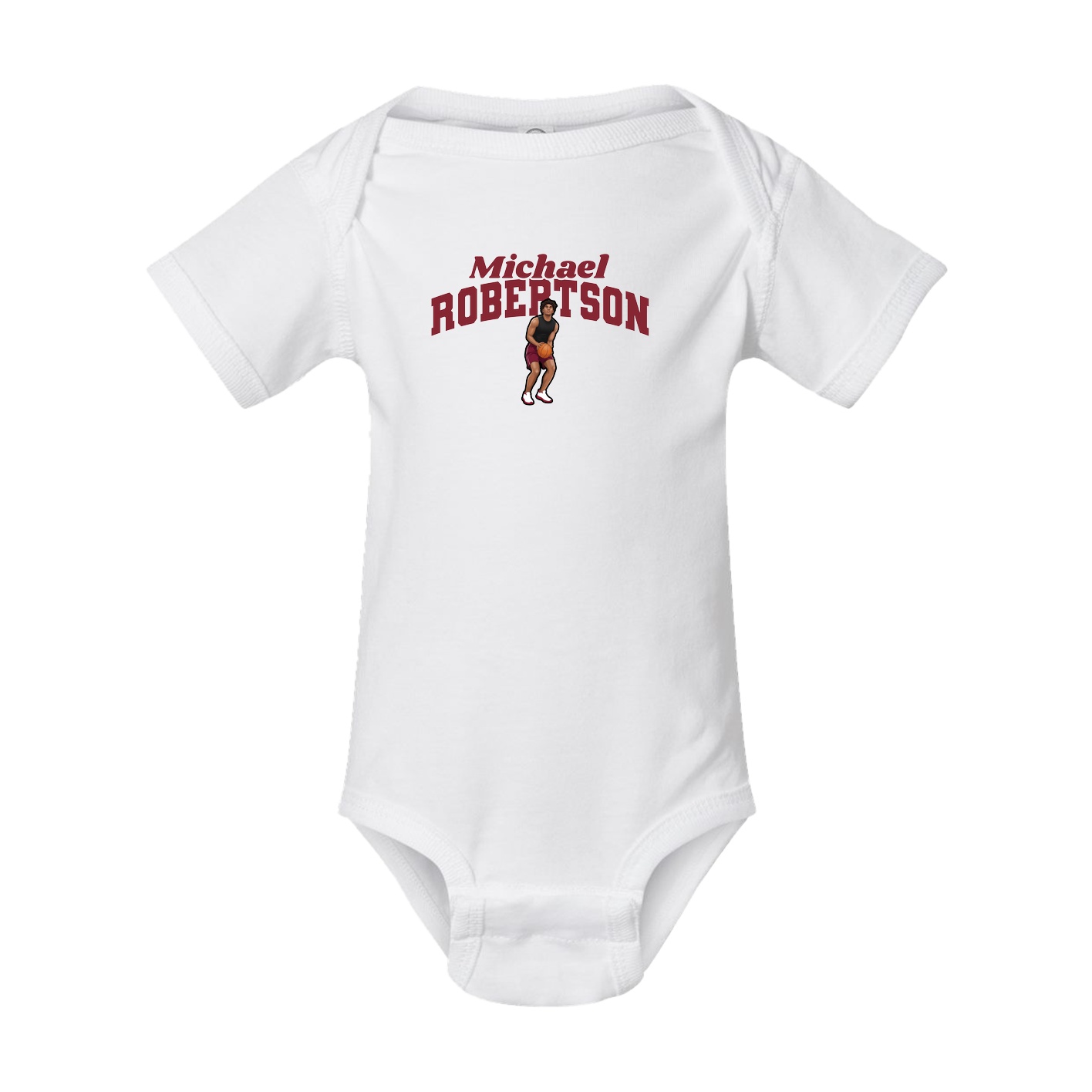 Baby Onesie — Signature Arch in White