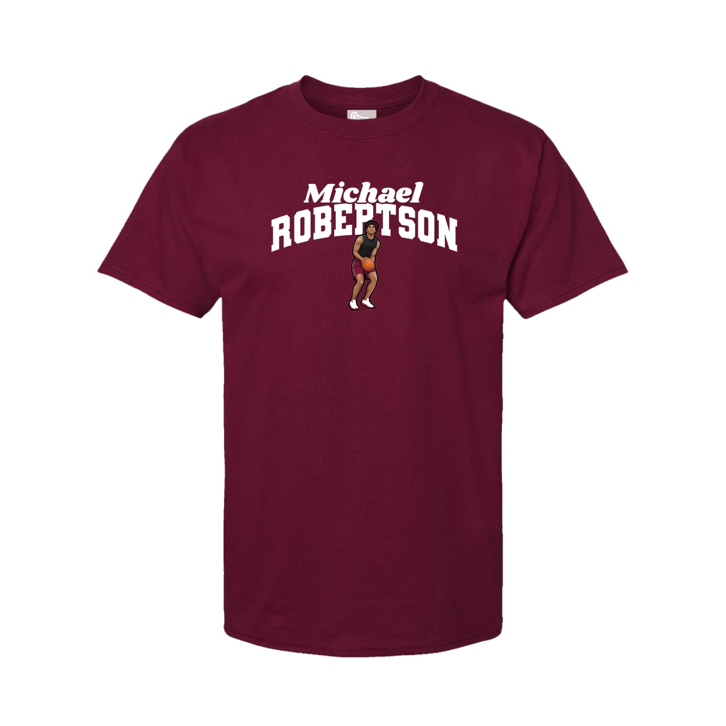 Tee — Signature Arch in Cardinal