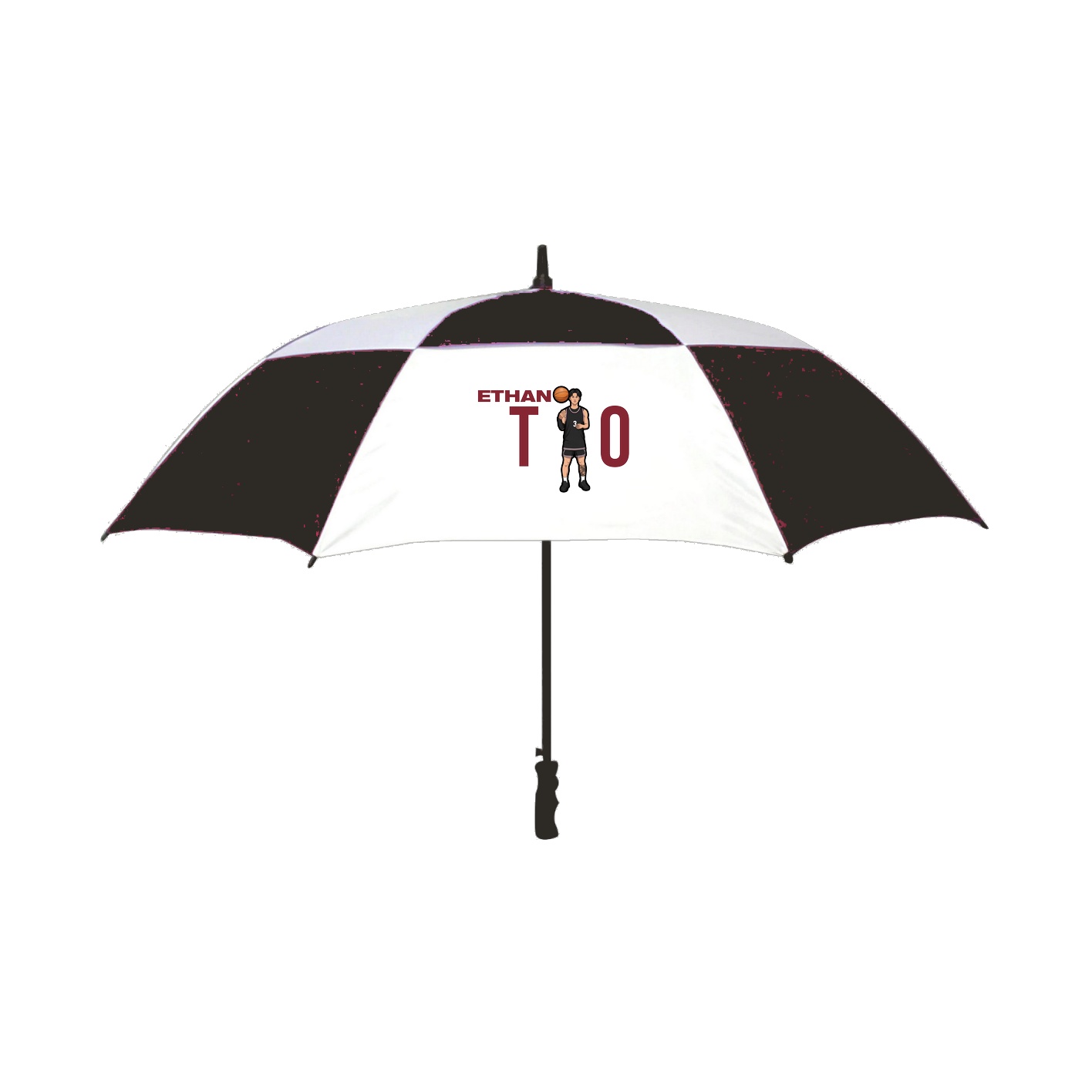 Golf Umbrella — Player Name in Black
