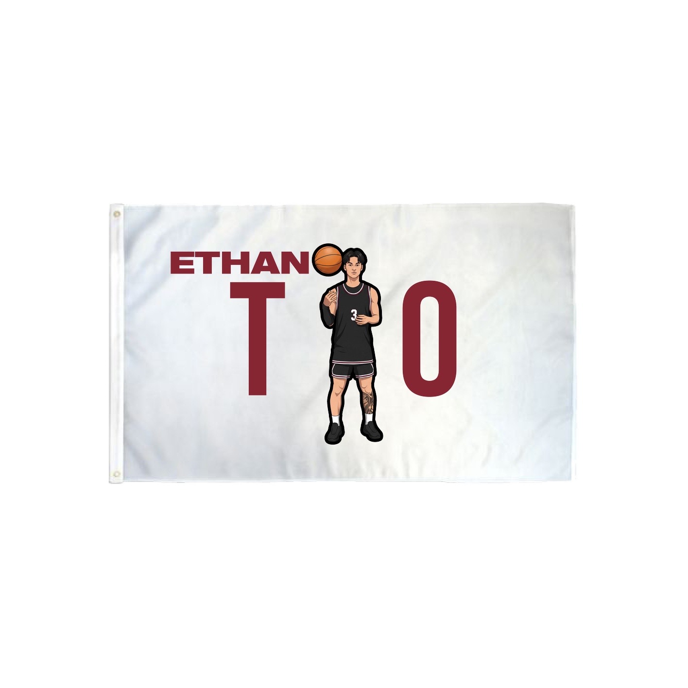 3x5 Flag — Player Name in Classic
