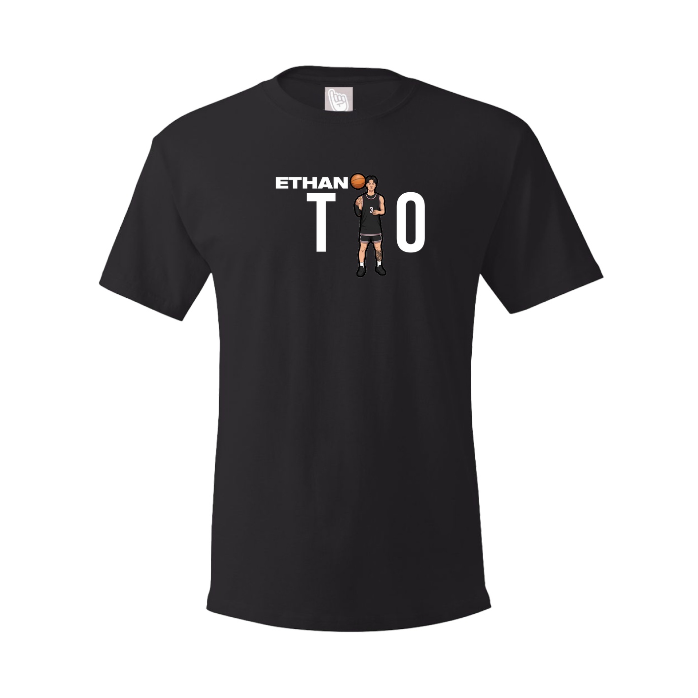 Tee — Player Name in Black