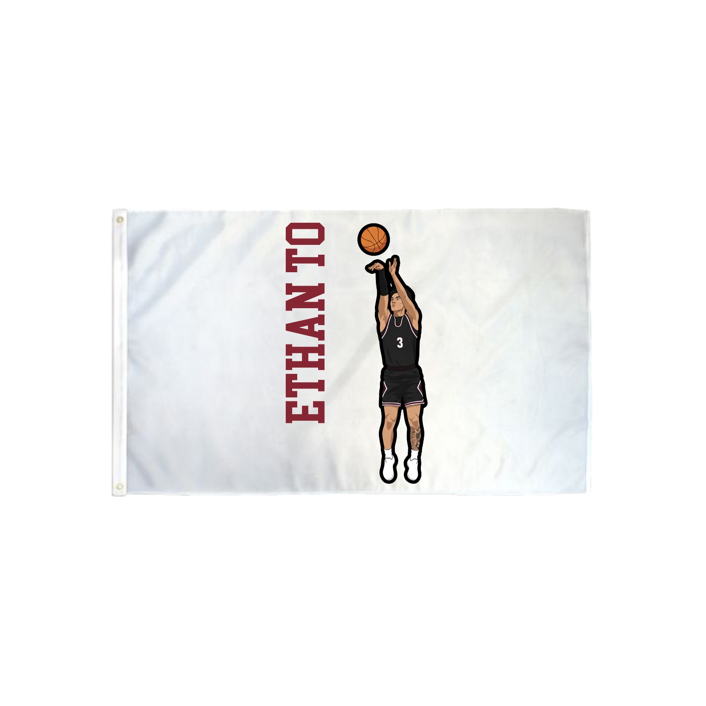 3x5 Flag — Name Vertical in Classic