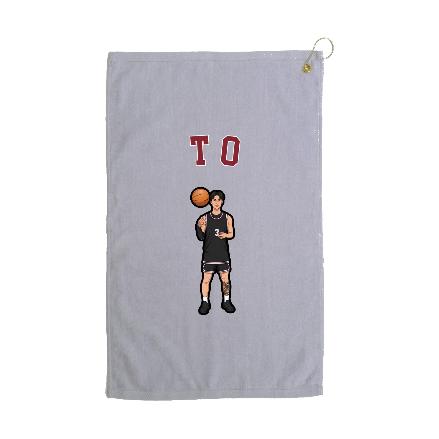 Golf Towel — Shirsey Arch in Grey