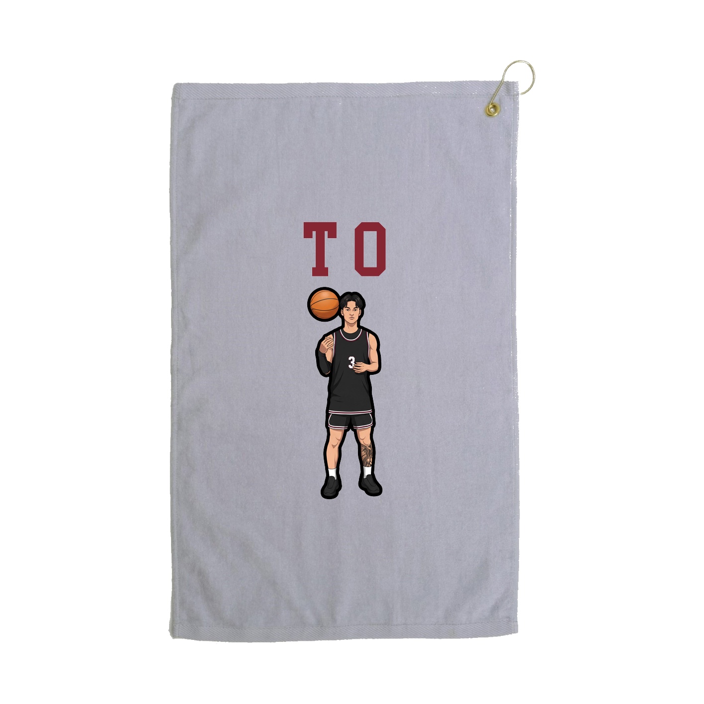 Golf Towel — Shirsey in Grey