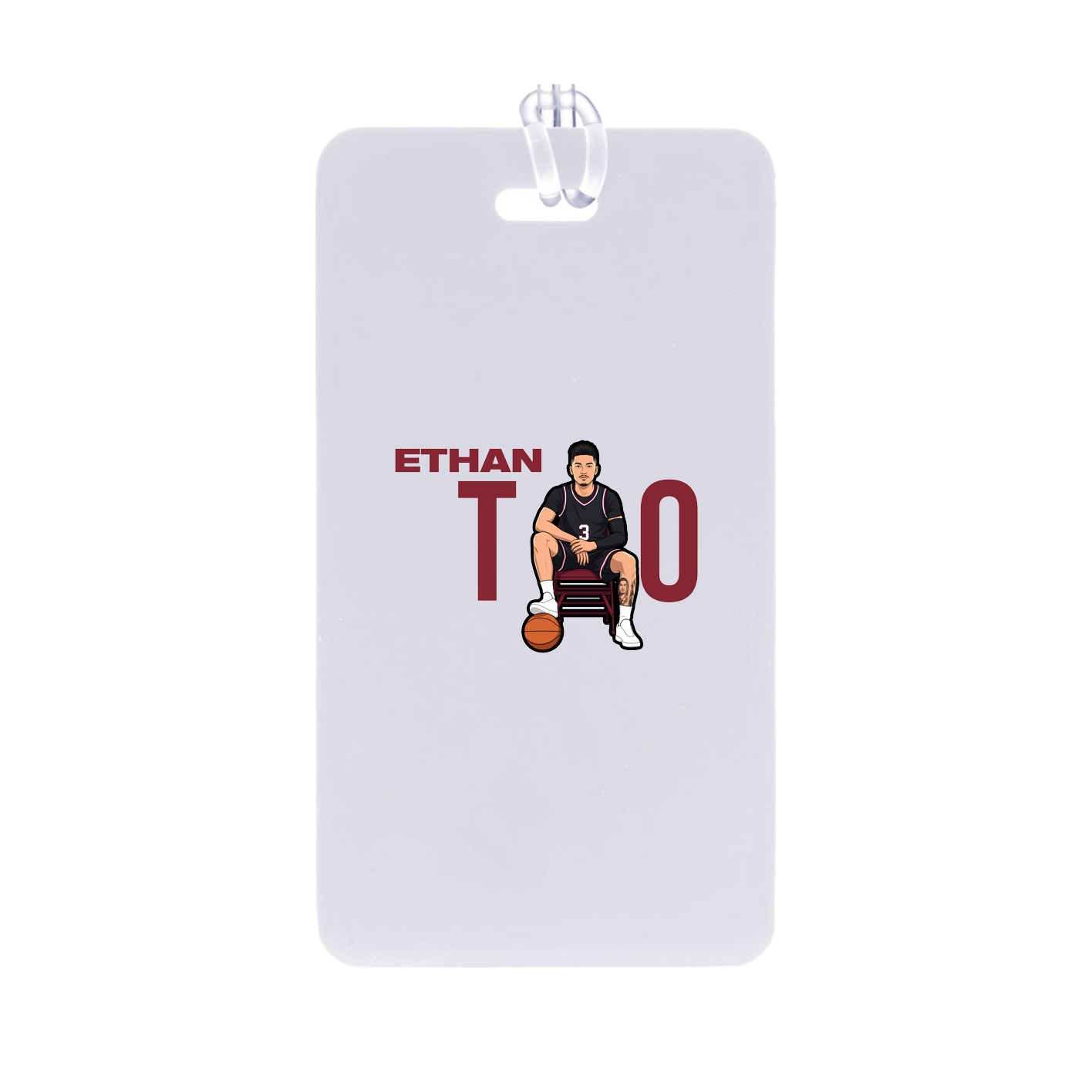 Bag Tag — Player Name in Classic