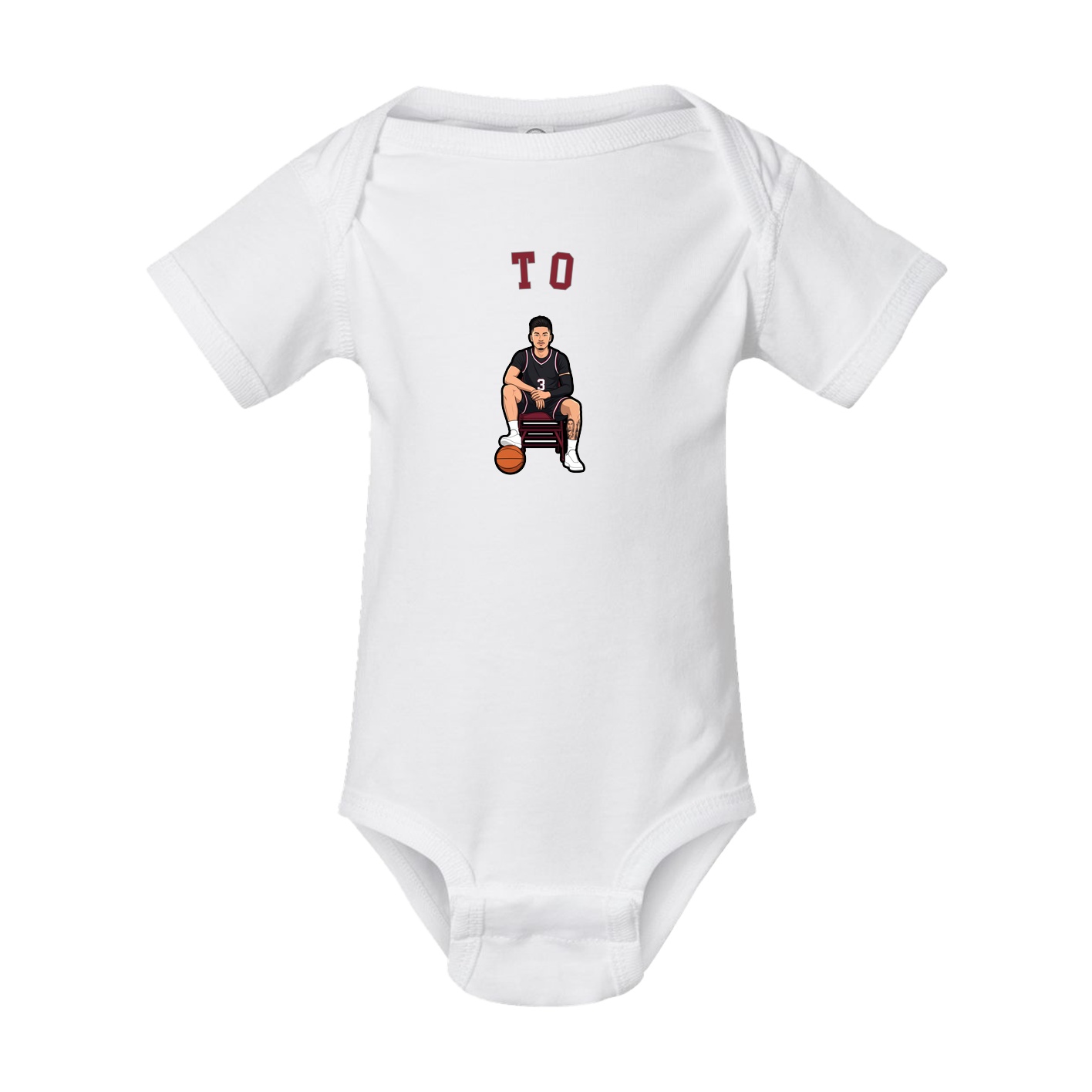 Baby Onesie — Shirsey Arch in White