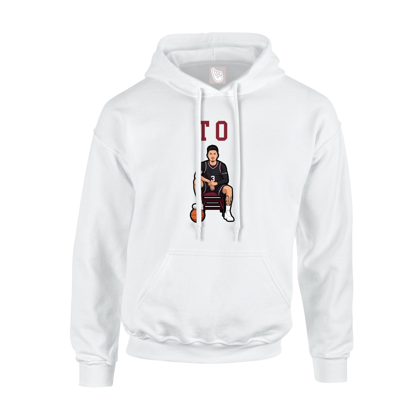 Youth Hoodie — Shirsey in White