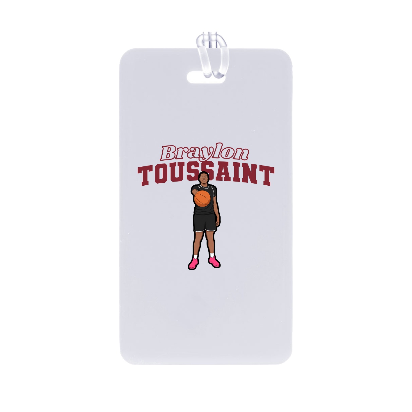 Bag Tag — Name Arch in Classic